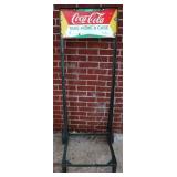 Vtg Coca-Cola Store Display Advertising Hand Truck
