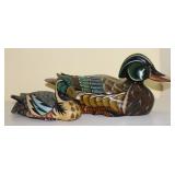 2pc Painted Ducks