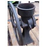 Vntg Cast Iron Coffee Grinder