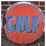 Gulf Metal Sign
