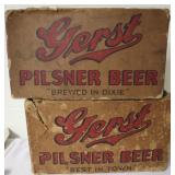 2pc Gerst Pilsner Beer Boxes
