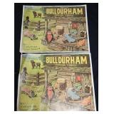 2pc Bull Durham Tobacco Prints