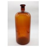 Vntg Amber Clorex Bottle