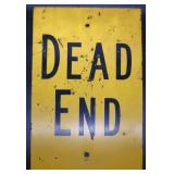 Dead End Metal Sign