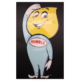 Humble Motor Oil Enamel Sign
