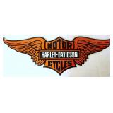 Harley Davidson Motorcycle Enamel Sign