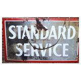 Standard Oil Service Porcelain Sign