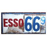Esso Metal Sign