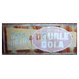 Double Cola Metal Sign