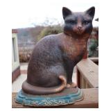 Cast Iron Cat Door Stop