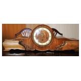 Hones Walnut Mantle Clock