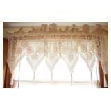 Crochet Kitchen Curtains