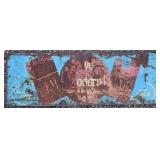 Vtg L & M Cigarette Metal Sign