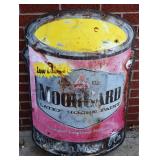 Vtg Moorgard Latex House Paint Metal Sign