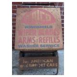 Vntg Trico Windshield Wiper Display Cart