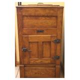 Antique Garland Oak Ice Box