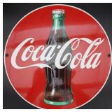 Coca-Cola Porcelain Enamel Sign