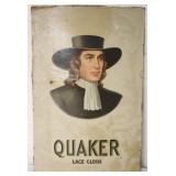Quaker Lace Cloth Advertisement