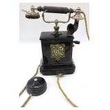 Antique Danish Hand Cranked Telephone