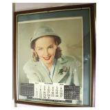 Timken 1952 December Advertising Framed Piece