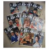 9pc Vntg Look Magazines