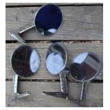 4pc Vintage Side Mirrors