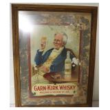 Garn-Kirk Whisky Framed Advertising