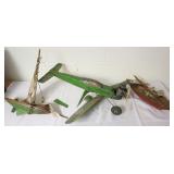 3pc Vntg Wooden Toys - Need Repairs