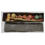 Dr Johnsons Educator Cracker Tin w/ Antique Game