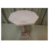 Roman Column Ceramic Side Table