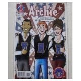Archie with Obama and Palin