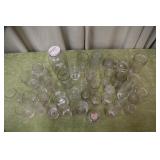 Large Lot of Glasses