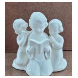 Napco Porcelain Kneeling Praying Mom & Kids