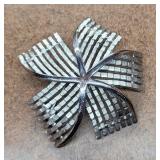 Trifari Snowflake Pinwheel Brooch