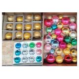 3 Boxes of Glass Ornaments