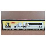 Lennox Die Cast Tractor Trailer Bank