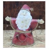 Metal Santa Figurine