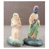 1950s Rubber Navitity Angel & Shepard