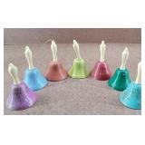 7pc Mini Christmas Bells