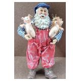 Farmer Santa - Rubber plastic