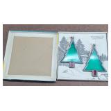 1964 Window Vue Christmas Tree Pair