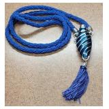 Perfume Bottle Tassle Necklace