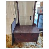 Antique Dresser with Mirror