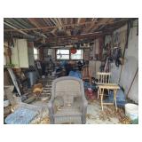 Contents of Open Garage - Read Details