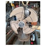 Vintage GE Metal Oscillating Fan