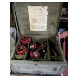 US Army Box with Toledo Pipe Threaders