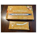 3 White Tail Cutlery Knives