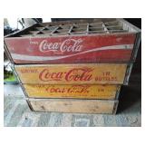 4 Coca Cola Crates