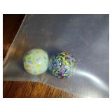 2 Confetti Marbles
