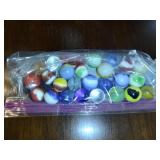29 Assorted Shooter Marbles